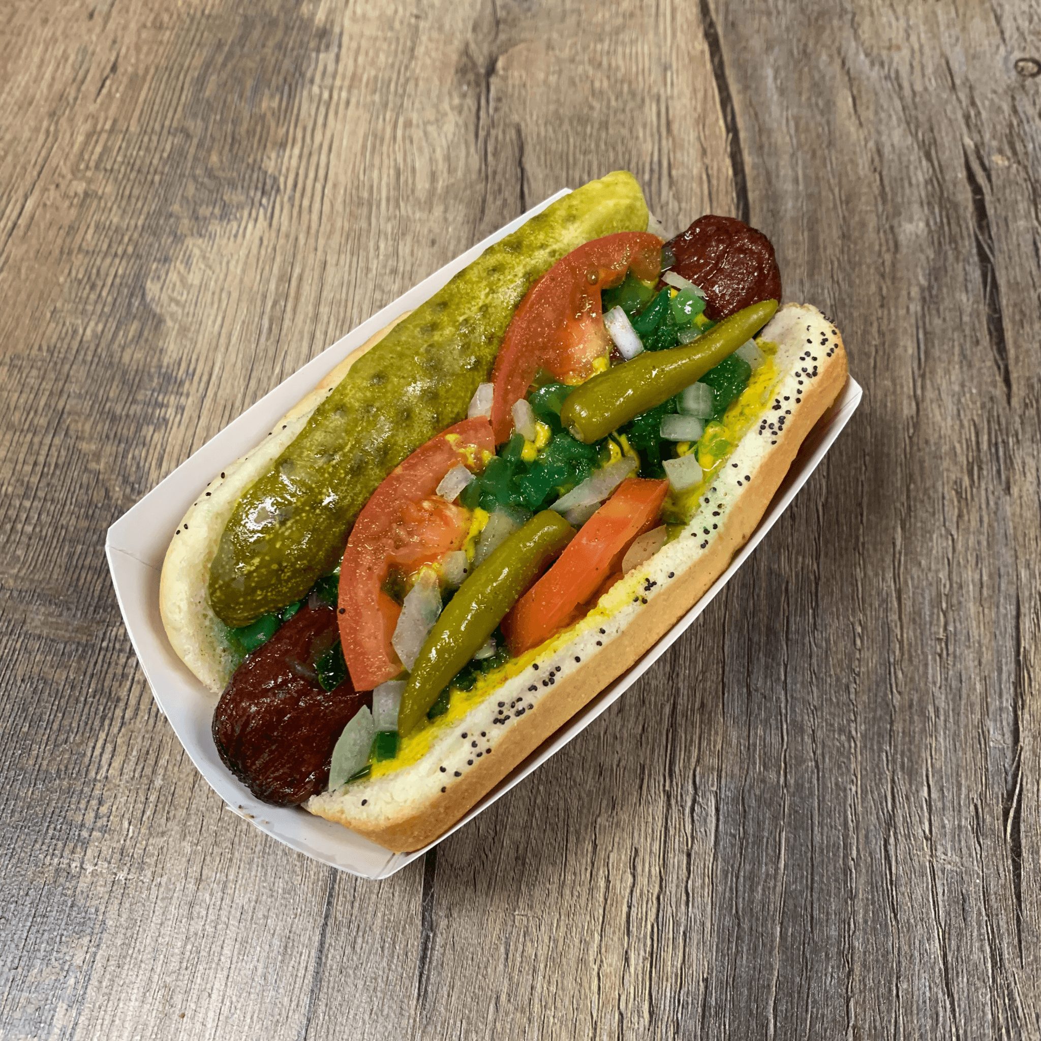 Magnificent Mile Polish Sausage.