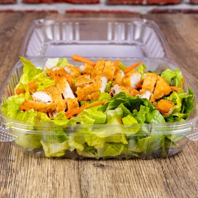 Chicken Tender House Salad - Regular size.