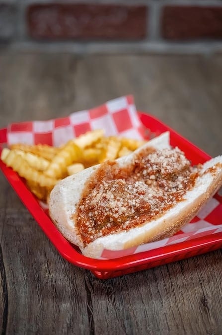 Meatball Sandwich.