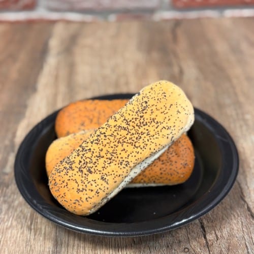 Poppyseed Buns - Bag of 12.