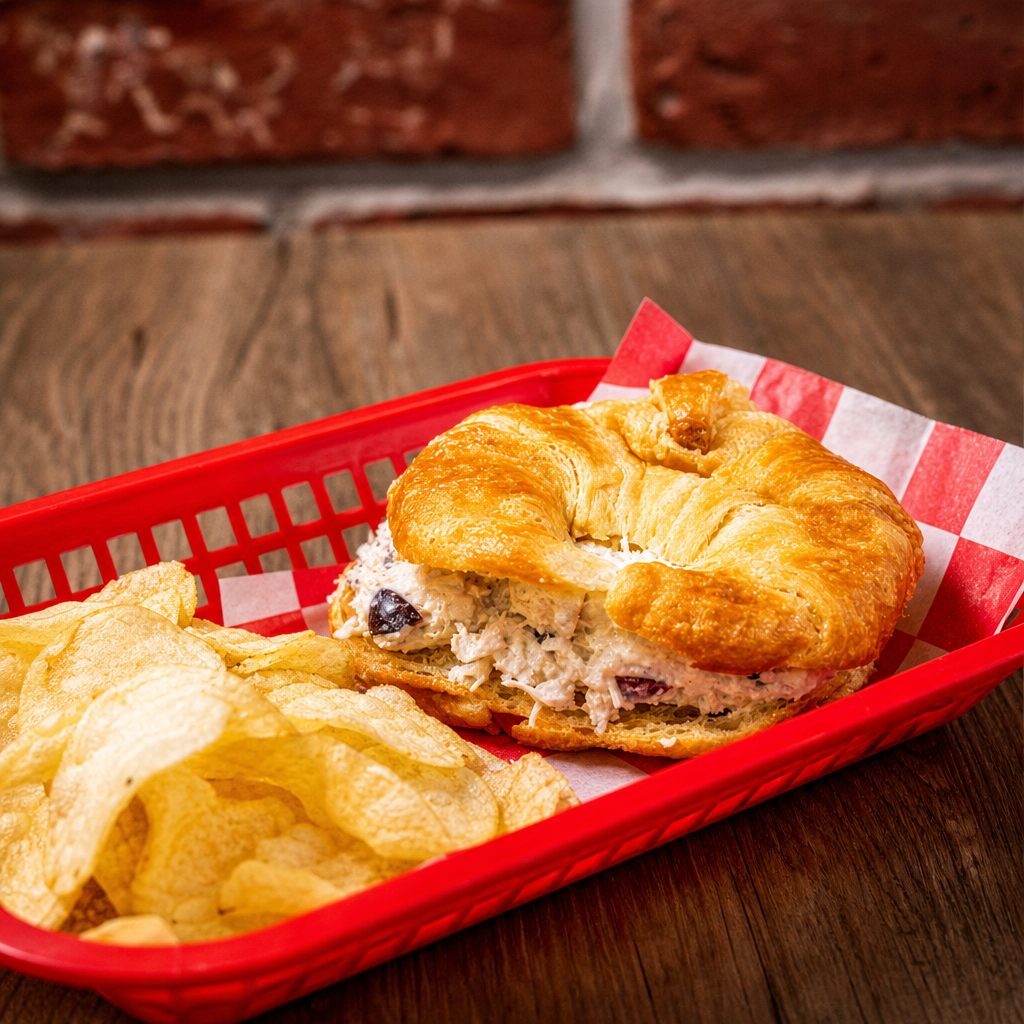 Chicken Salad Croissant.