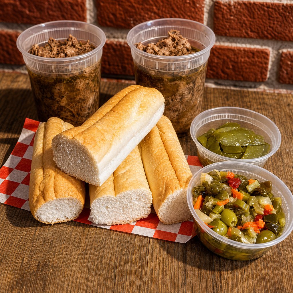 Italian Beef Party Pack.