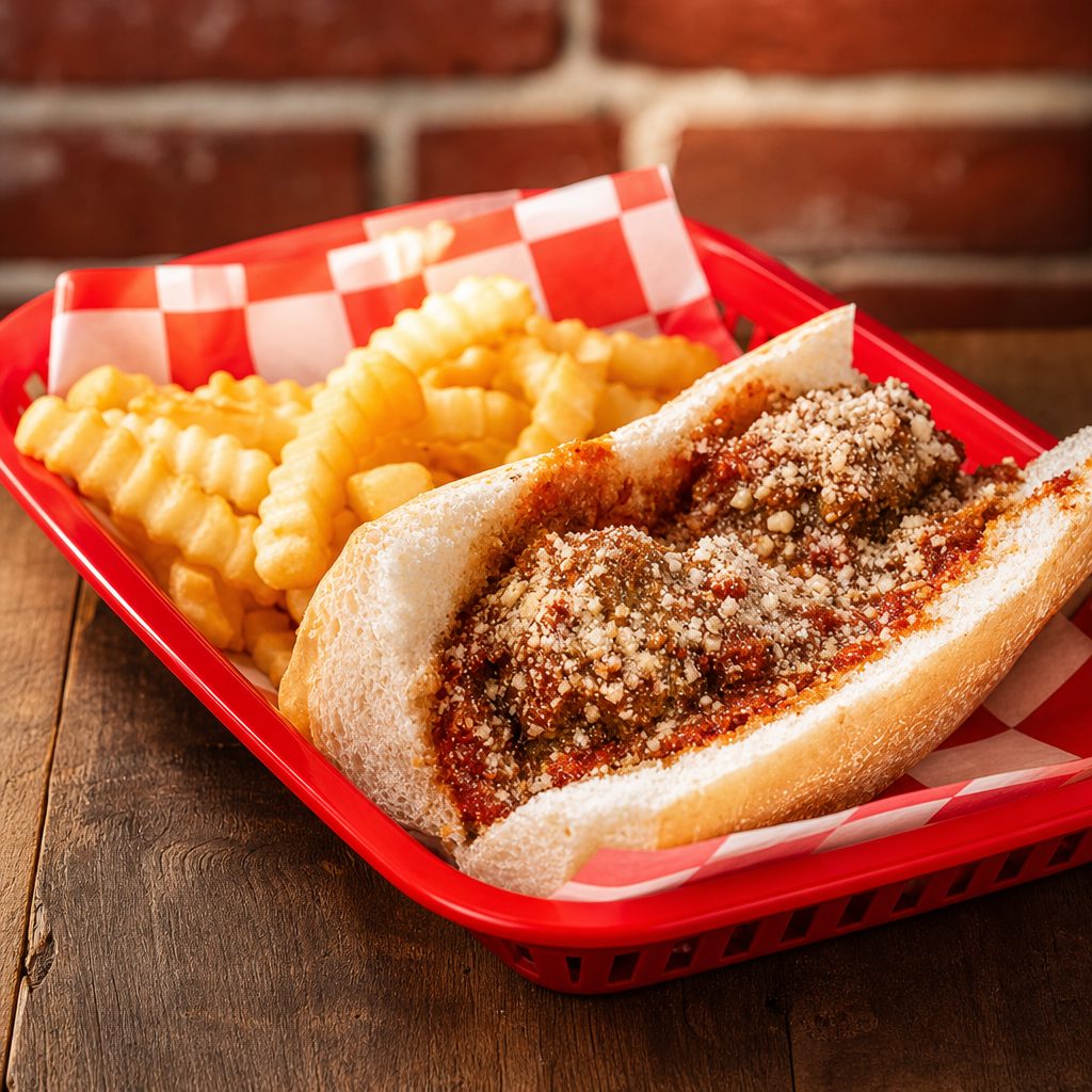 Meatball Sandwich.
