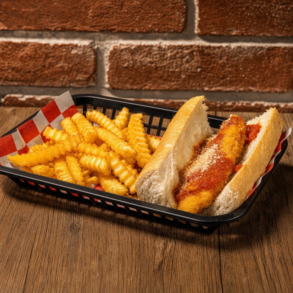 Chicken Parmesan Sandwich.