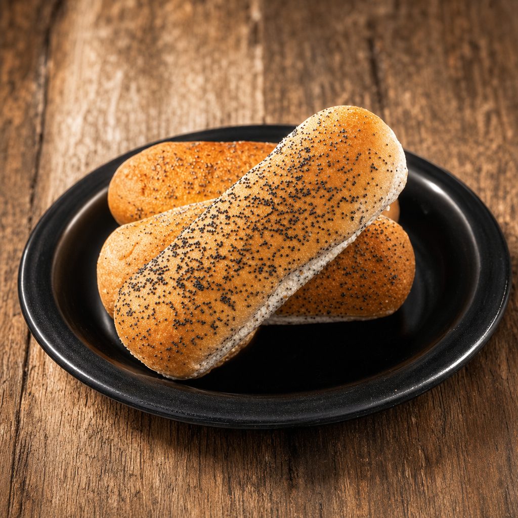Poppyseed Buns - Bag of 12.