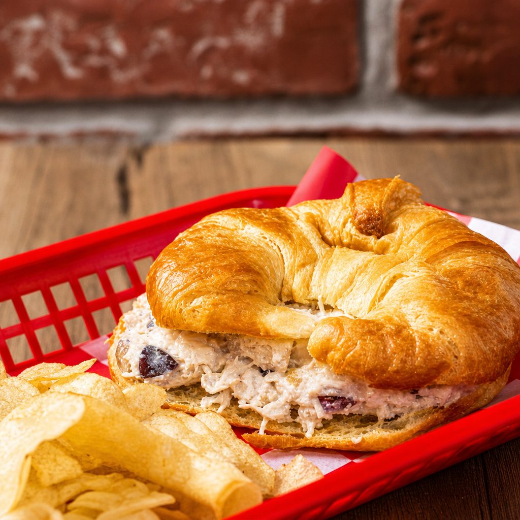 Chicken Salad Croissant.